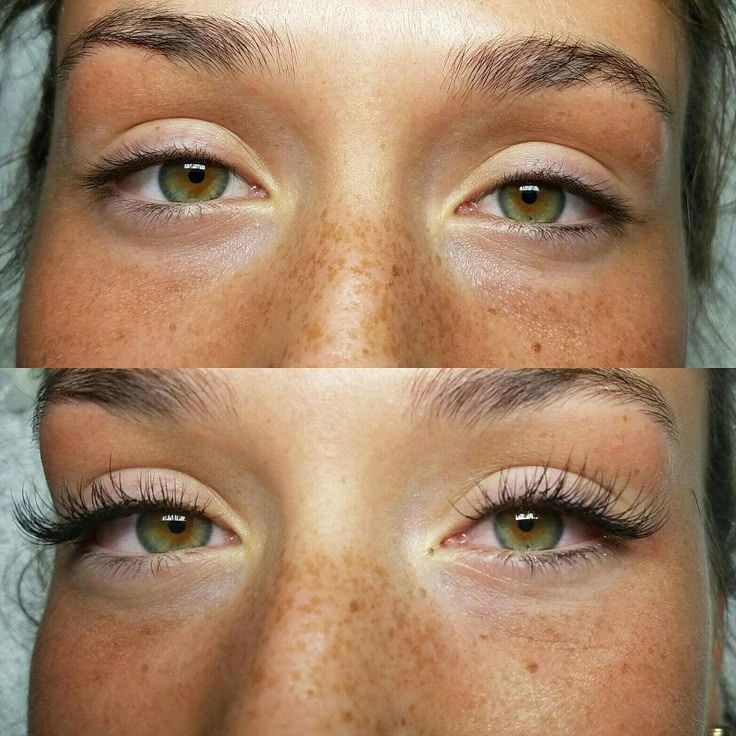 Professional lash extension studio result